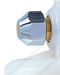 straight spray nozzle for spray gun